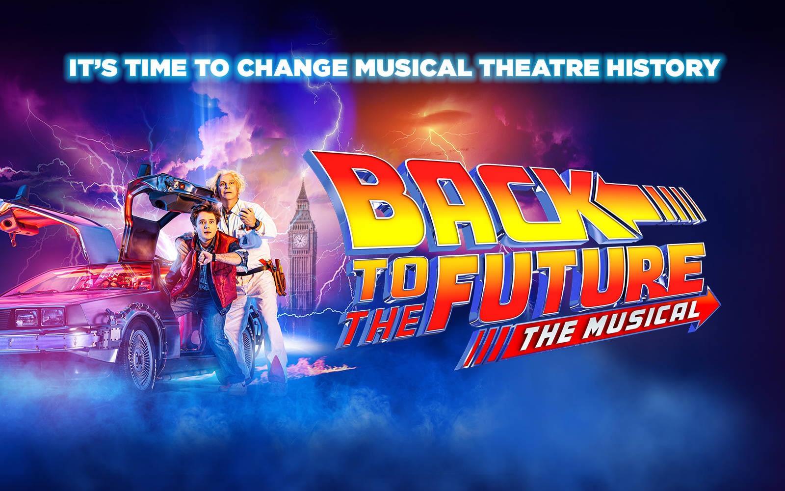 Back to the Future the Musical begins performances 20 August at the